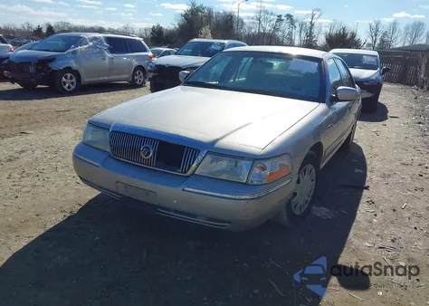 2005 Mercury Grand Marquis Gs из США, поврежденный, VIN 2MEFM74W25X625903